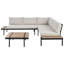 Bernardus Wicker 5 - Person Garden Lounge Set with Cushions