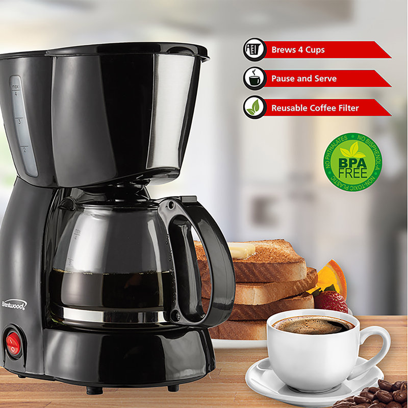 Cafetière 4 tasses Brentwood