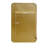 Golden Wall - Mounted Rectangle Medicine Cabinet With Storage, Lighting, 2 Removable Tempered Glass Shelves, 3 Color Options, Magnetic Closure Modern Mirror Lights, Led, Door-708096913
