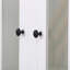 Armoire autoportante 75,25 po H 36,25 po l avec porte vitrée