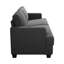 84,2 po. Canapé rembourré 84,2 po, canapé 2 places en tissu de lin-1753612659