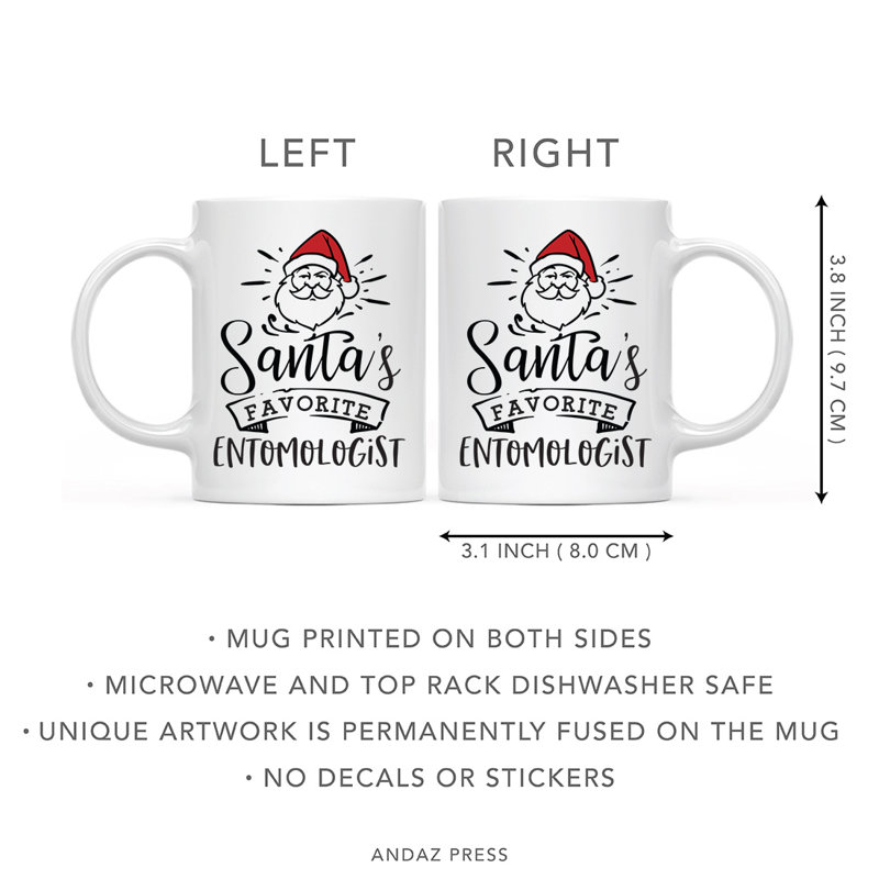 Grande tasse à café père Noël préférée