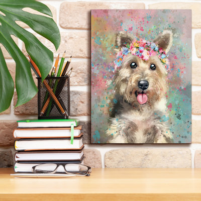 «Flower Crown Yorkshire Terrier» par les affiliés Furbaby