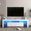 Meuble télé ultrabrillant avec lumières DEL-2098757530