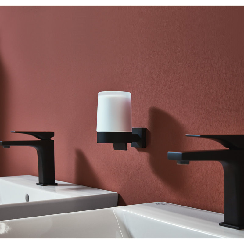Distributeur de savon Zayana, Noir mat