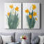 Daffodil Bunch I - Toile tendue avec châssis de qualité supérieure - Prêt à accrocher-108969852