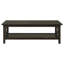 Elisabeth 3-piece Rectangular Coffee Table Set Deep Merlot-23844769
