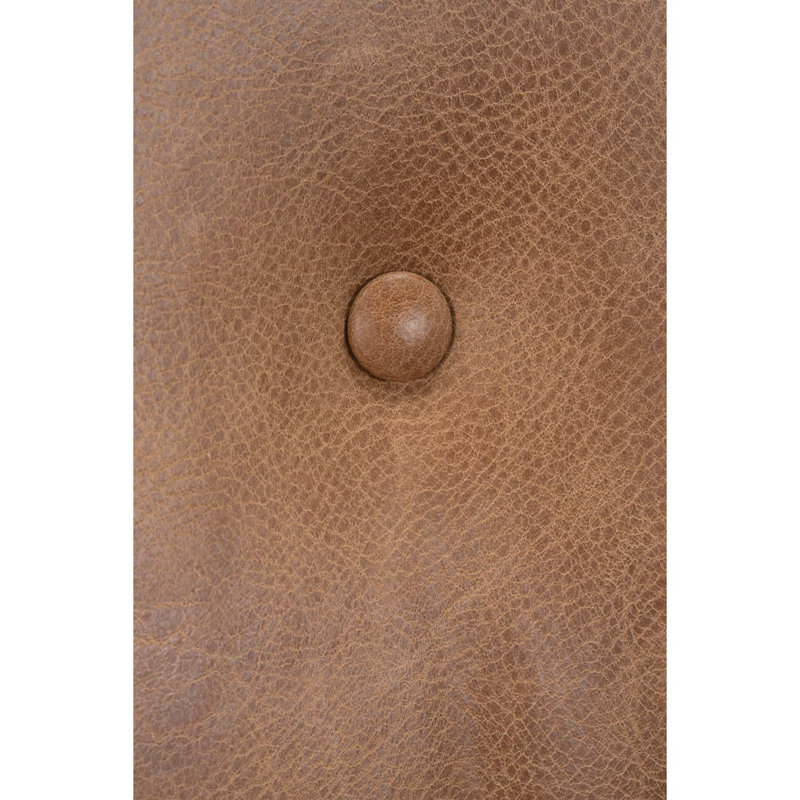 Nugget Leather Thatcher Chair