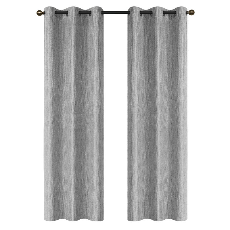 Circleville Blackout Curtains / Drapes Pair, Blue