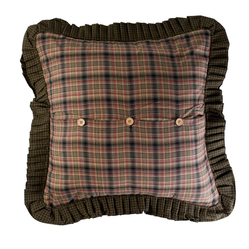 Tea Cabin Plaid Sham Set