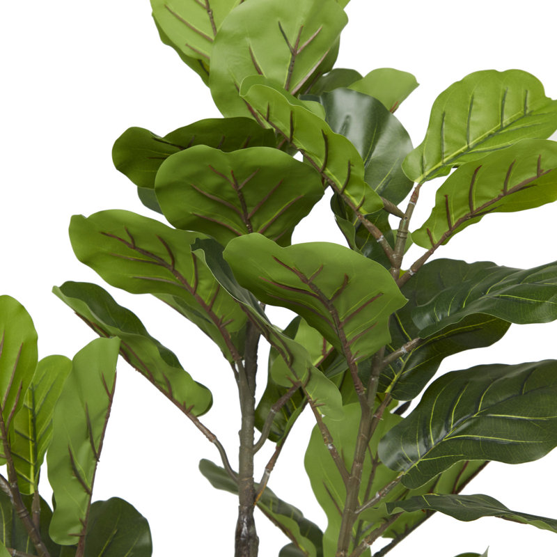 63'' Faux Fiddle Leaf Tree in Pot