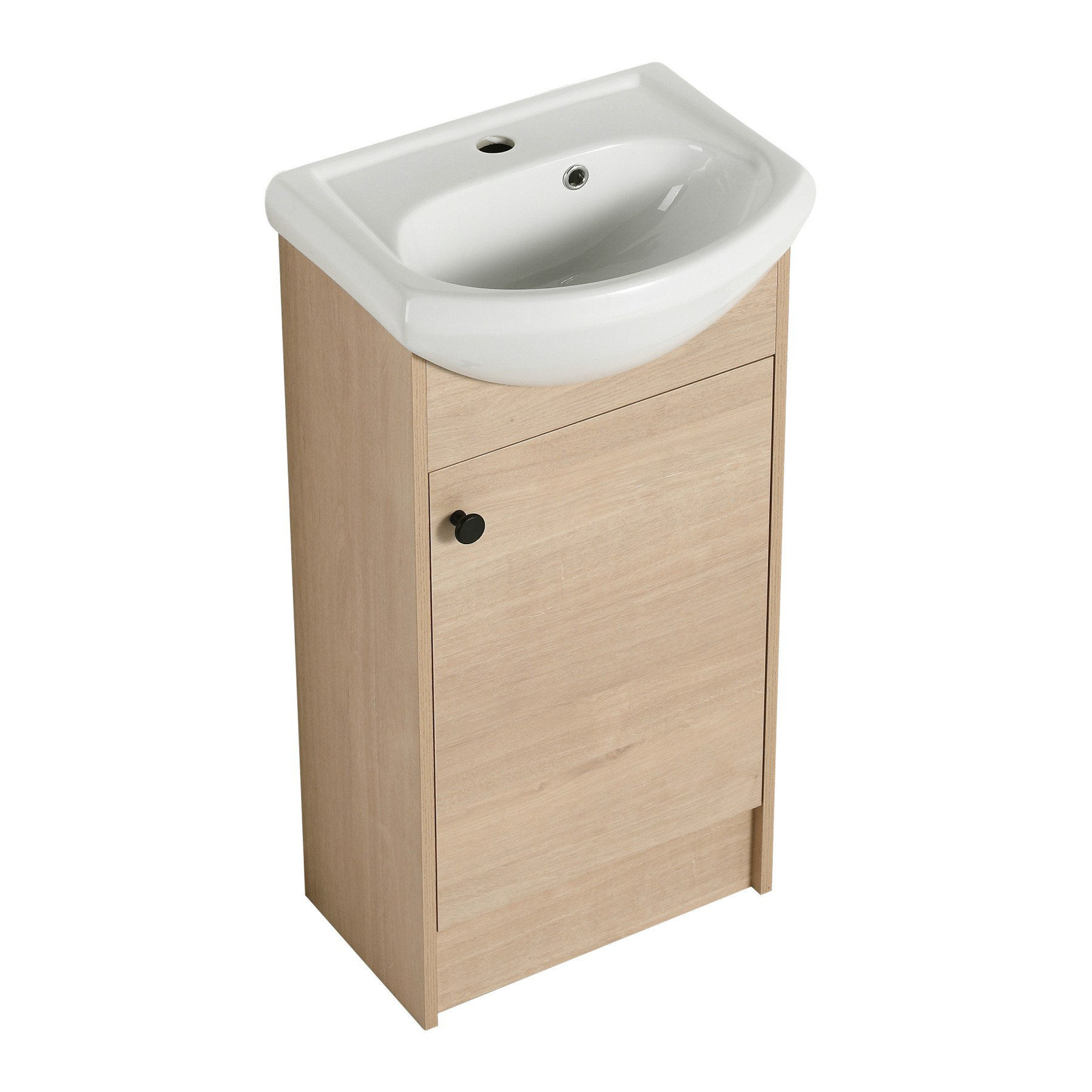 Latitude Run?? Freestanding 18 Inch Bathroom Vanity, Small Bathroom ...
