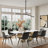 Metal Base Dining Table-2115307335-2113262373