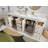 Chicago 84'' Double Bathroom Vanity with Quartz Top