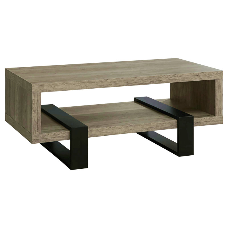 Table basse à 1 tablette Grey Driftwood