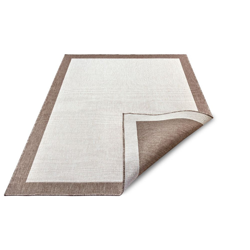 Panama Flatweave Linen/Cream Rug, Rectangle 160 x 230cm