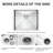21 Inch Undermount Sink - 21" X 18" X 9" Undermount Stainless Steel Kitchen Sink 16 Gauge 9 Inch Deep Single Bowl Kitchen Sink Basin, Includes Drain Assembly (No Additional Accessories)