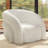 Volos Boucle Swivel Lounge Chair-1132560839