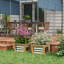 Ensemble de lit de jardin surélevé Outsunny