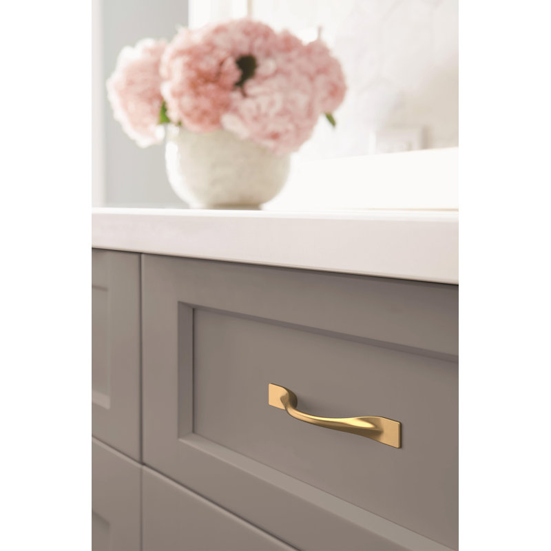 Uprise Arch Pull, Champagne Bronze, 3 3/4"