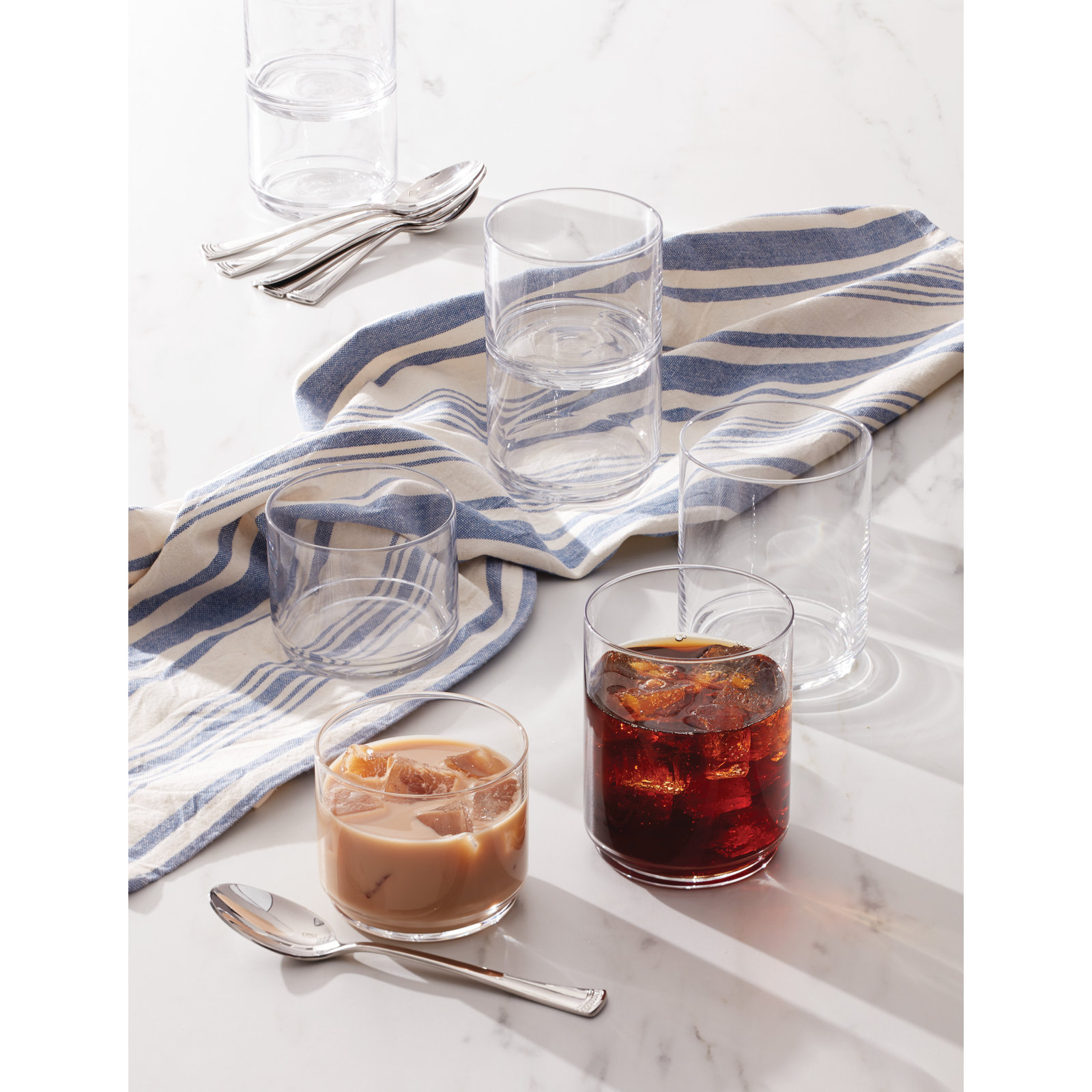 Tuscany Stackables Ribbed Drinking Glass