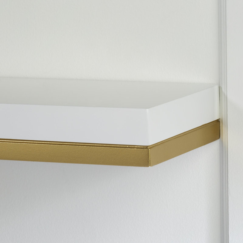 Hrabar 2 Piece Composite Floating Shelf