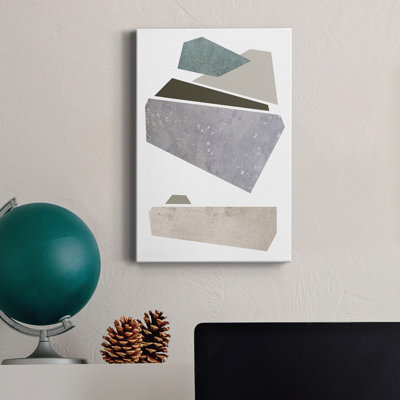 Slab Sections III - Wrapped Canvas Print
