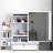 Modern Vanity Desk With 3 Color Lights Mirror - Ample Space, White Quality & Options,