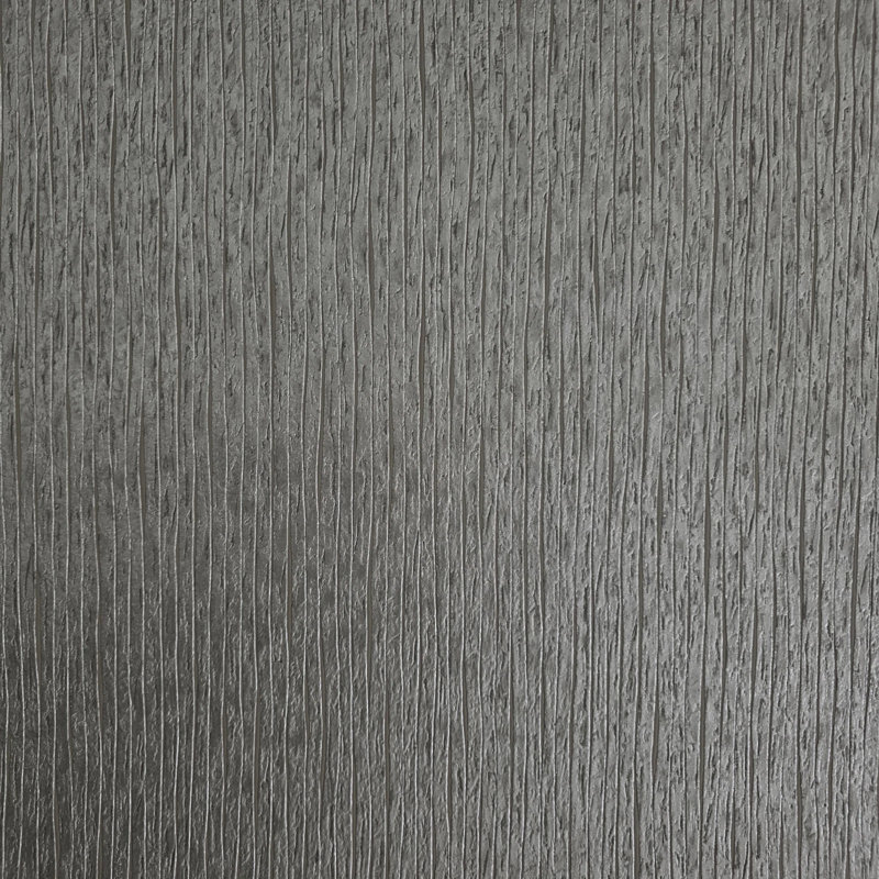 Papier peint texturé taupe gris argenté