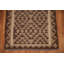 Tapis oriental brun en laine Kilim 3 x 5