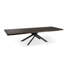 Dariane Extendable Oak Metal Base Dining Table-1234381578