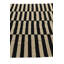 Tapis noir et blanc Orta