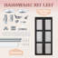 24" × 80" Solid Manufactured Wood 24"W X 77"H Solid Core Shaker Bi-Fold Door With Installation Hardware Kit-122472057