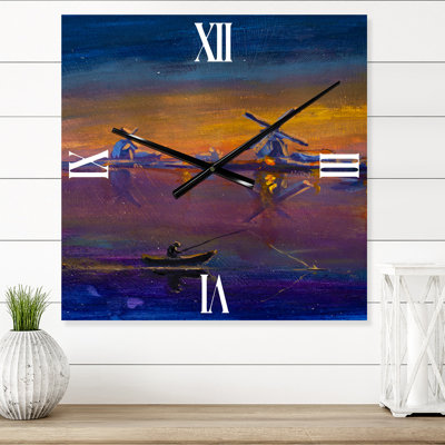 Metal Wall Clock