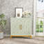 Armoire d'appoint 32 "avec garniture dorée-289095193