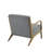 Novak Upholstered Mid-Century Armchair with Wood Arms and Frame-1355296397-1355296396