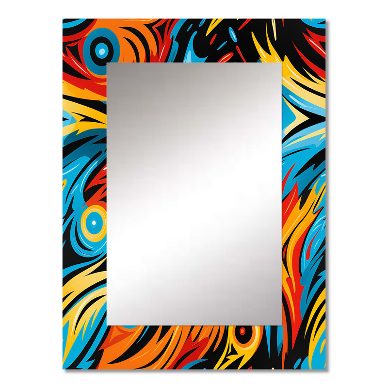Venturini - Modern Rectangular Wall Mirror, 32" x 24"