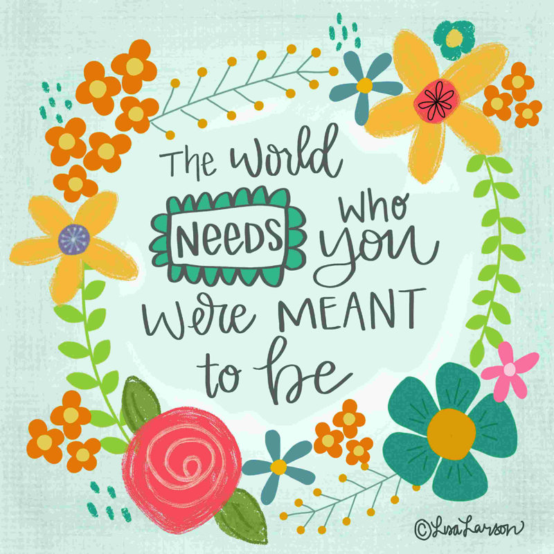 «The World Needs» 2886396, H 20 po x l 20 po