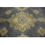 Tapis oriental gris Oushak Chobi Mute
