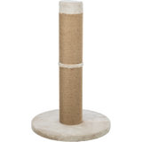 TRIXIE Rue 31.5-in XXL Cat Scratching Post, Sisal Cat Scratcher for Large Cats, Plush Base, Beige