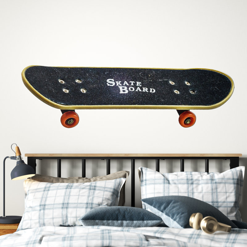 Adhésif décoratif planche à roulettes I, H 15,5 po x l 48 po