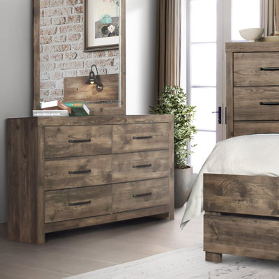 Newington 6-Drawer 58.5" W Double Dresser