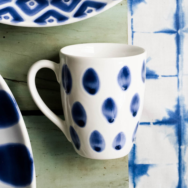 Santorini Ceramic Coffee Mug