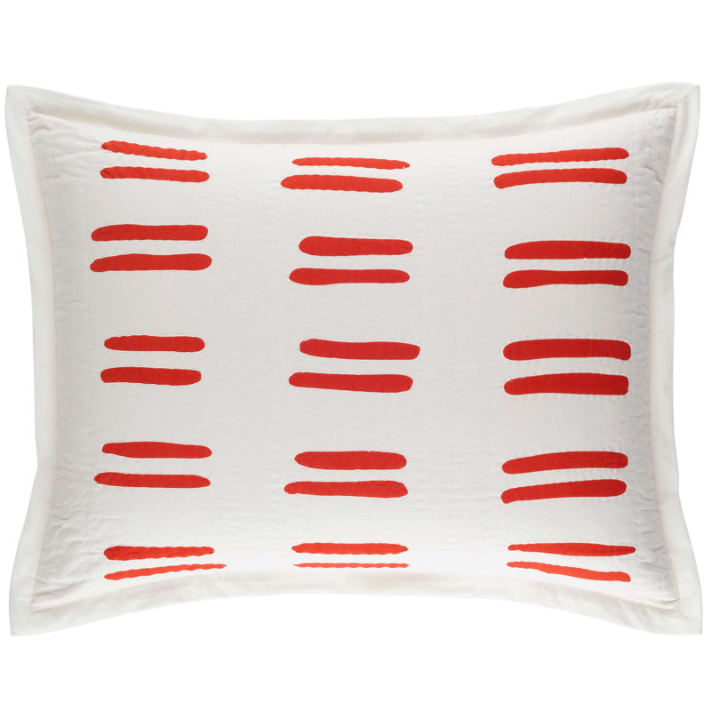 Bold Strokes Tangerine Sham, Standard