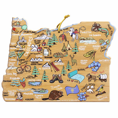 Planche à découper et servir dans l'Oregon par Fish Kiss