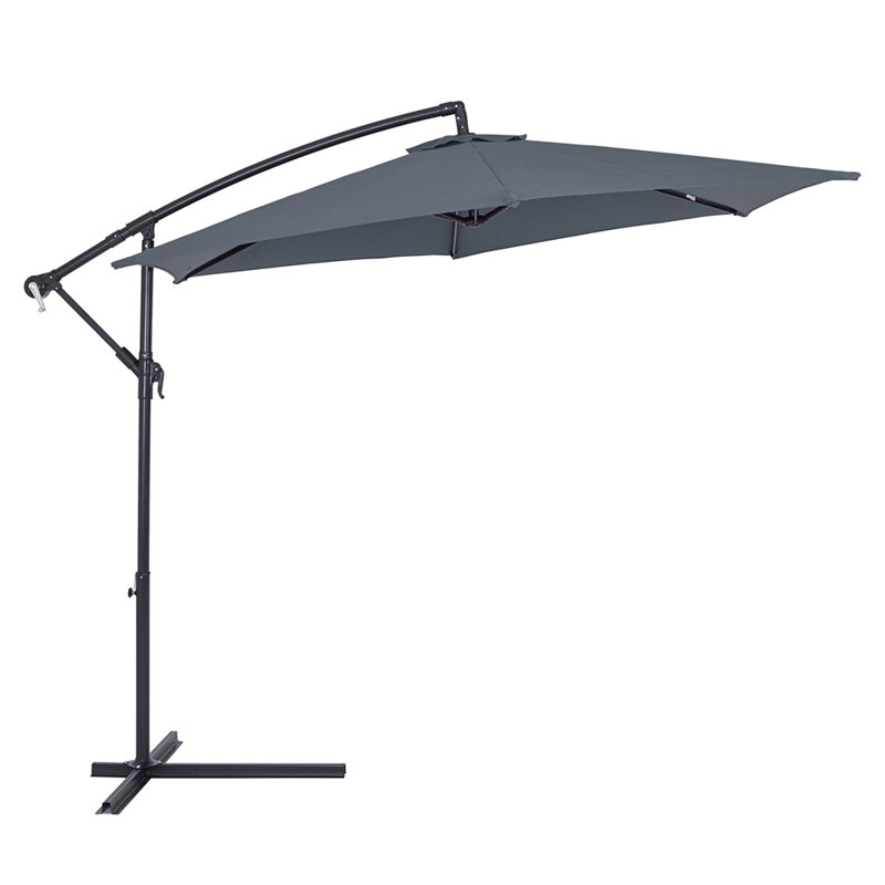 Liggett 3.3m Cantilever Parasol, Anthracite