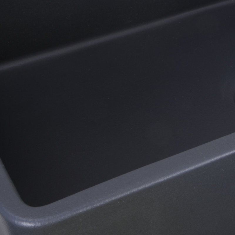 Vineyard 33'' L Single Basin Kitchen Sink, Matte Black