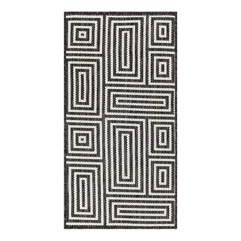 Tapis Forte Hower, Tapis de couloir 2 pi x 4 pi 1 po