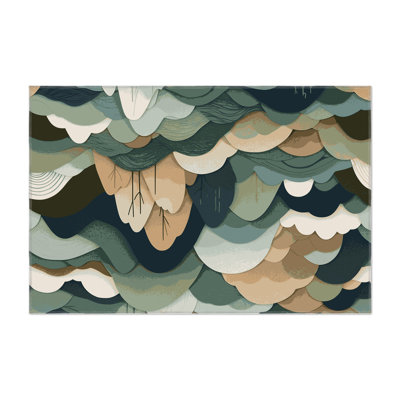Lunar Embers Indoor And Outdoor Area Rug