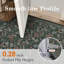 Tapis lavable à la machine Veridian Home-126327724-126327730